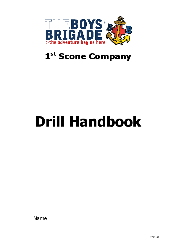 (PDF) The Boys' Brigade 1st Scone Company Drill Handbook Edmund Chee