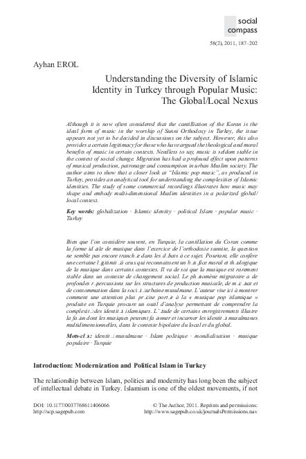 PDF Rast Musicology Journal Vol 7 No 2 Special Issue in Honour of  