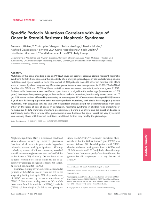 Nephrotic syndrome guidelines image