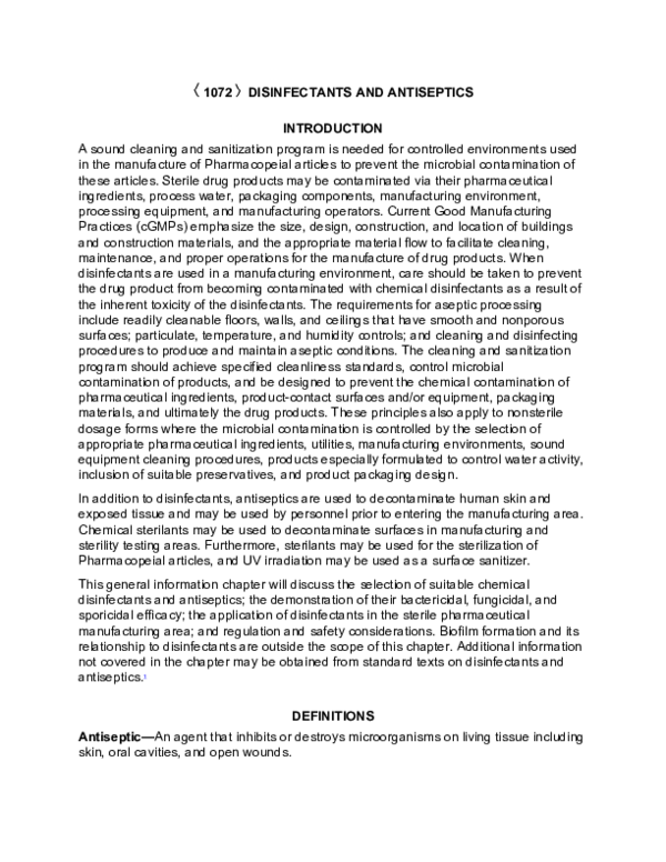 (DOC) disinfectants USP partha dutta Academia.edu