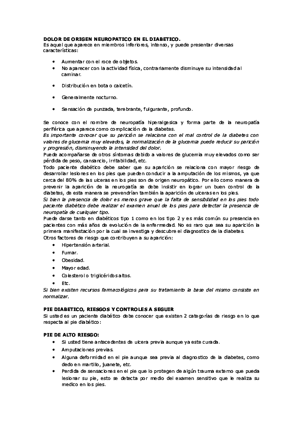 diagnóstico de dolor de pie diabetes diagnóstico de dolor de pie diabetes