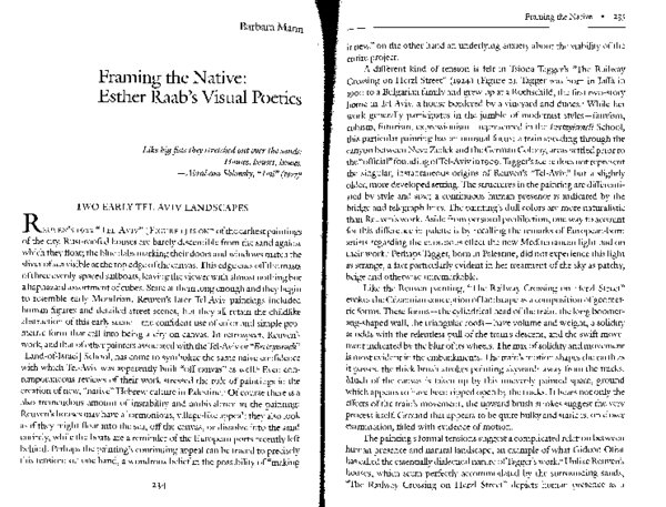 (PDF) Framing the Native: Esther Raab