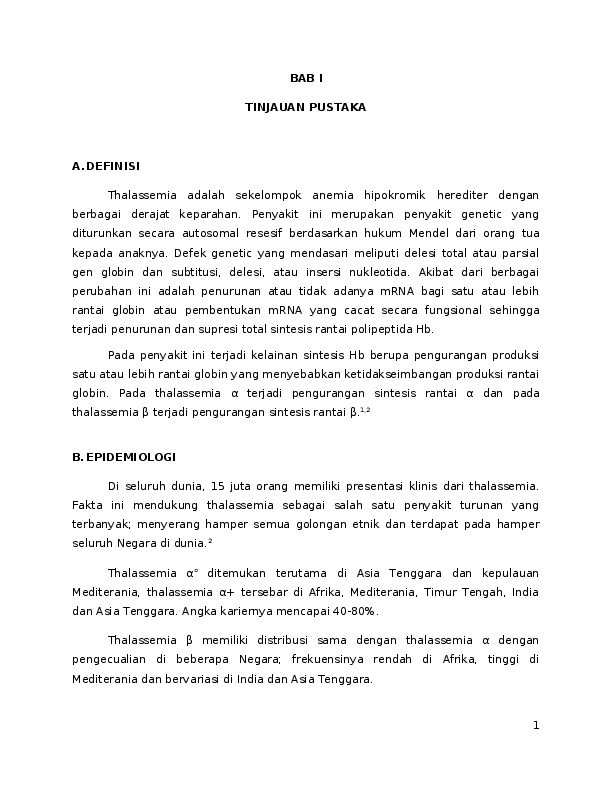 Thalassemia minor symptoms picture