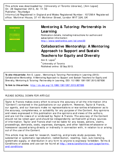 Reflection about coaching and mentoring in relation to the field study course image