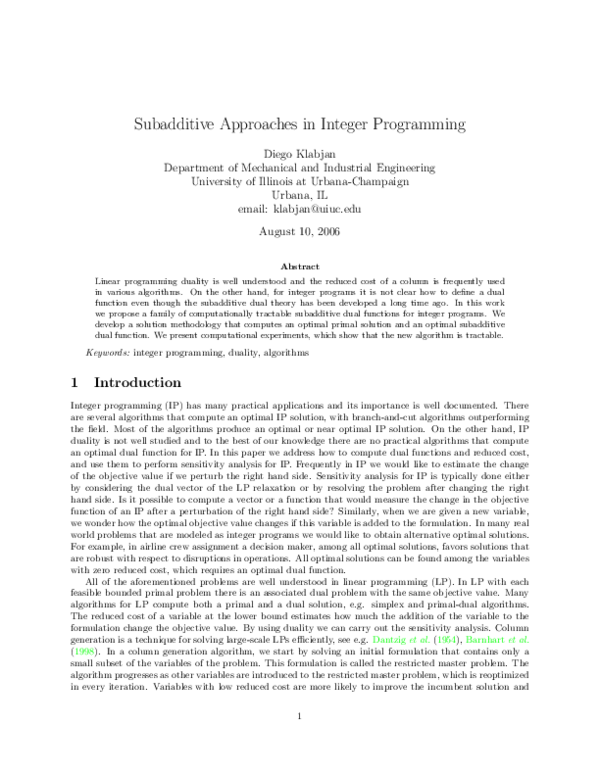 (PDF) Subadditive Dual part1