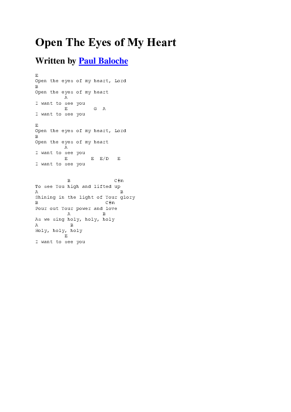 (DOC) Open The Eyes of My Heart Helena Sidabutar Academia.edu