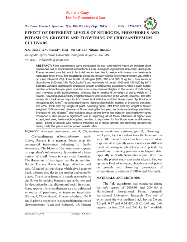 Nitrogen phosphorus thesis picture