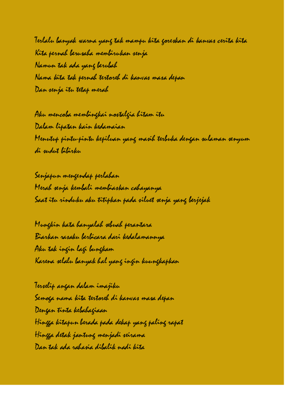 Doc Kata Itu Adalah Rindu Fitri Pratiwi Academia Edu