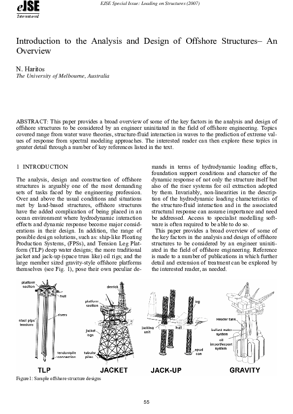 Offshore structures essay 04 picture