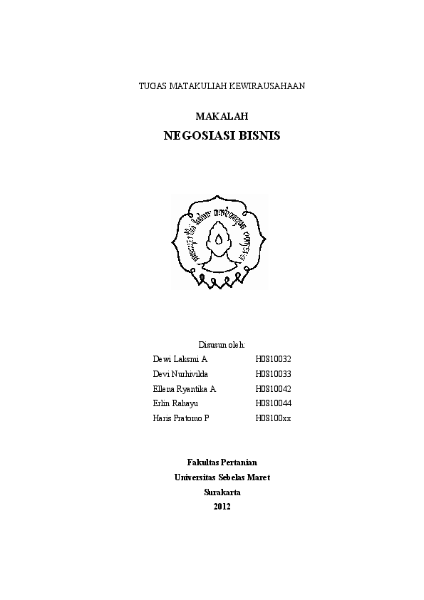 Doc Tugas Matakuliah Kewirausahaan Dhiptya Ratri Academia Edu