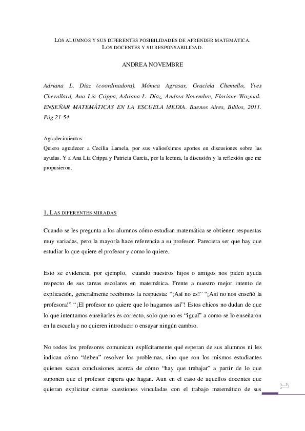 Saber Ensear Un Trabajo De Maestros Pdf Cmo Ensear