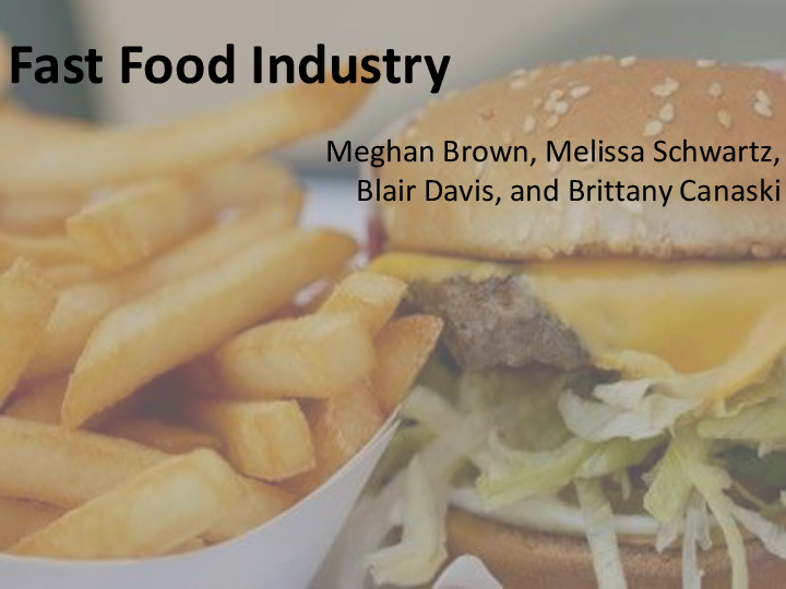 (PDF) Fast Food Industry julie hellemans Academia.edu
