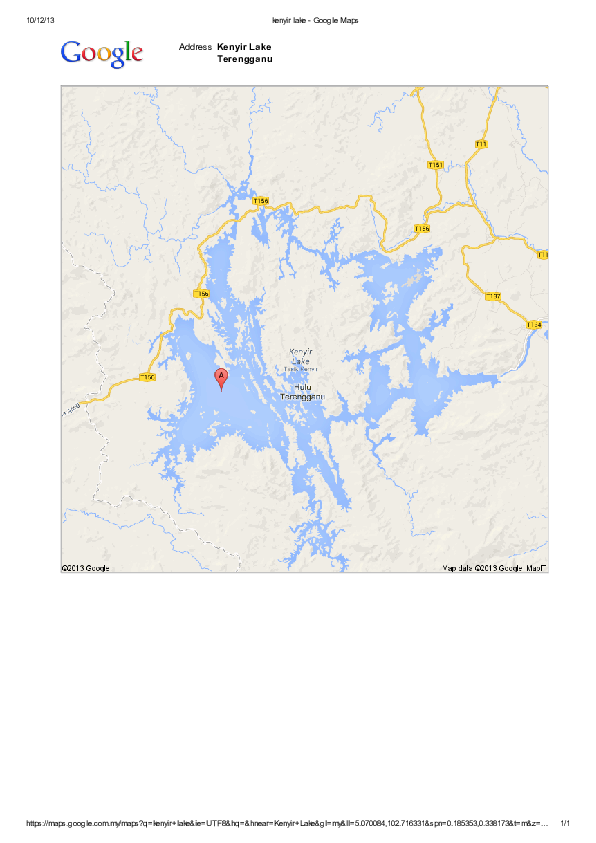 Tasik Kenyir Research Papers - Academia.edu