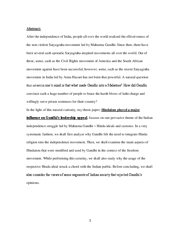 Hinduism research paper picture