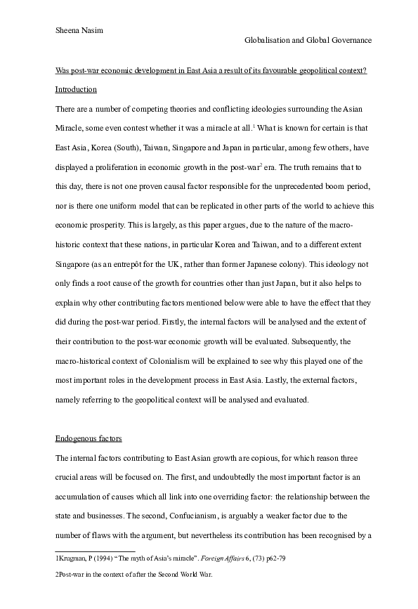 What is the importance of geopolitics image