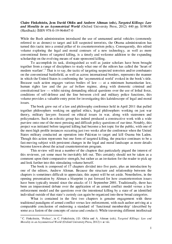 Target killing essay 06 picture