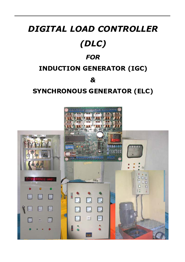 (PDF) DIGITAL LOAD CONTROLLER (DLC)