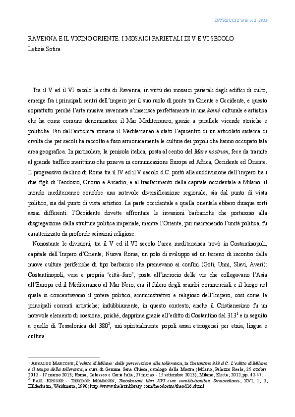 Ravenna admissions picture