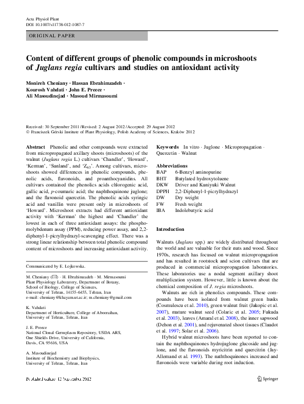 (PDF) Content of different groups of phenolic compounds in microshoots ...