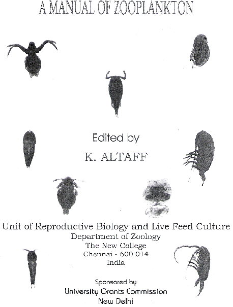 Cyclopoids: in A manual of zooplankton