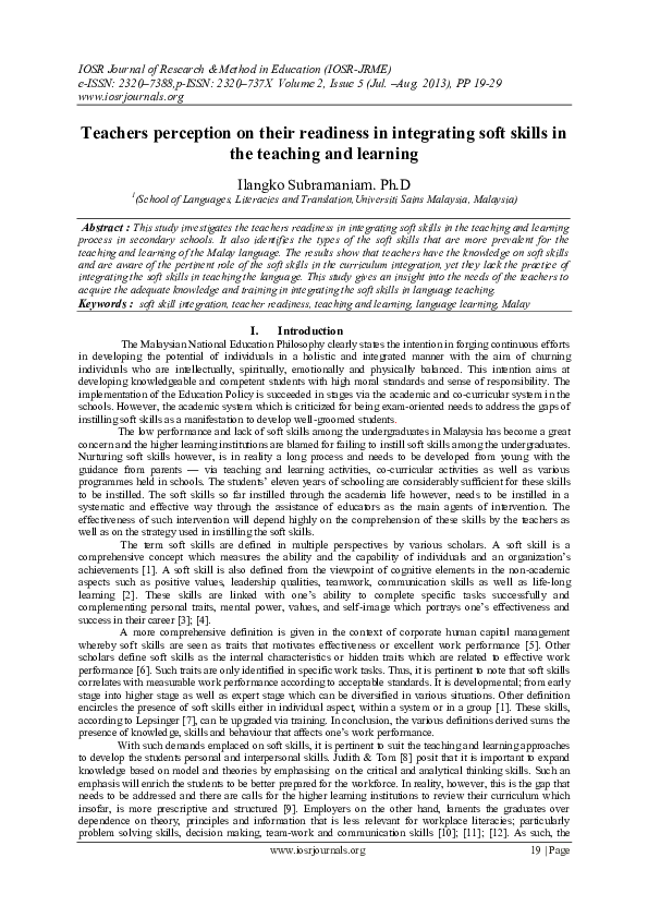 Soft skills using in public universities in malaysia education essay 07 image