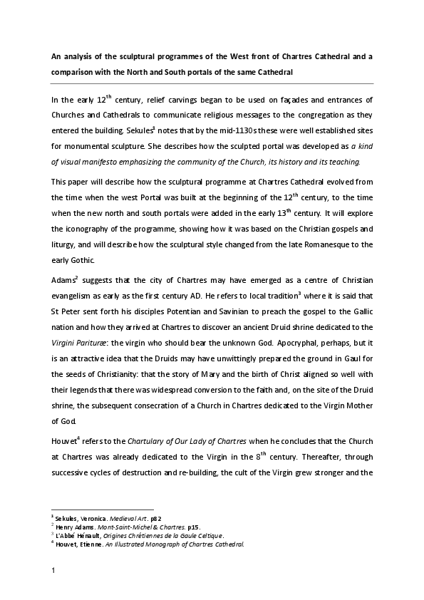 Cathedral response paper image