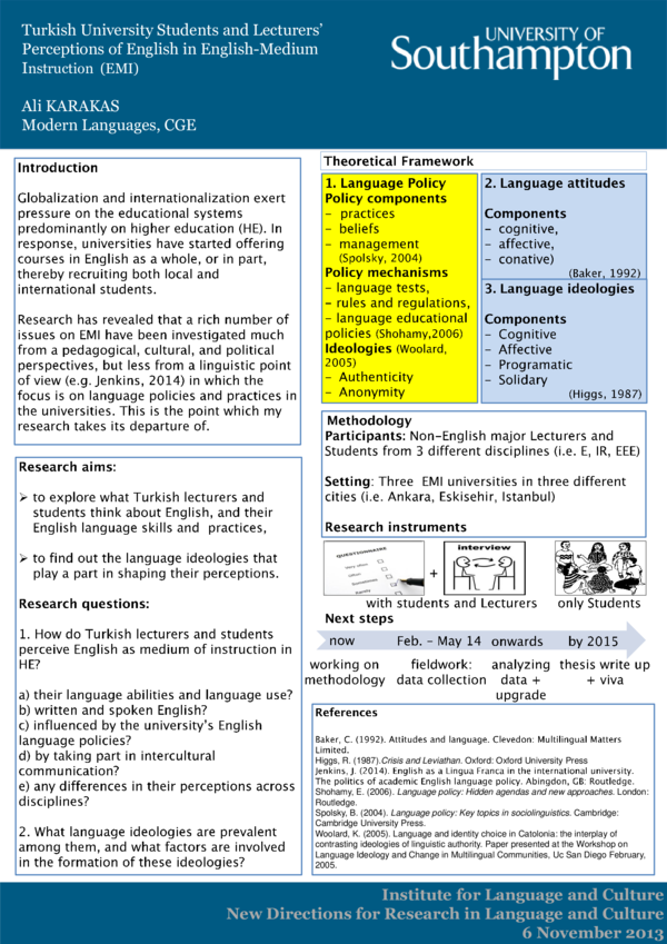 (PDF) Turkish University Students and Lecturers’ Perceptions of English ...