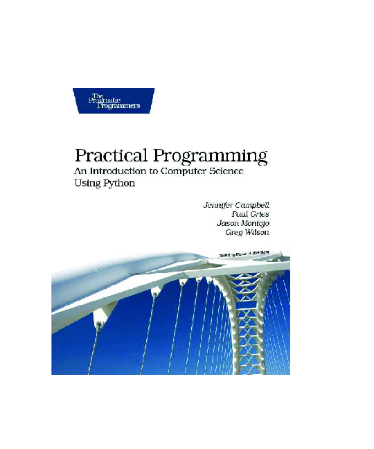 (PDF) Practical Programming - An Introduction to Computer Science Using ...