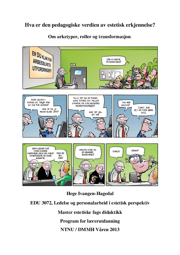 Essay samspill og ledelse picture