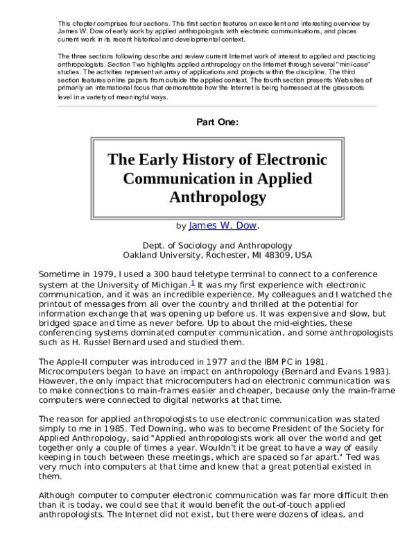 Applied anthropology examples picture