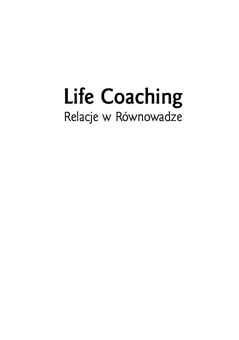 (PDF) Life coaching