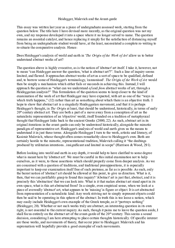 Malevich last years essays 05 image