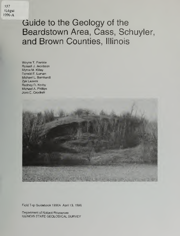 BOB PDF) Guide to the geology of the Beardstown area, Cass