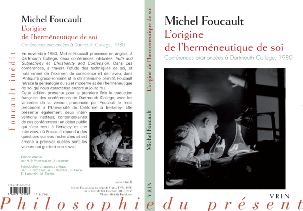 L’Hermeneutique du sujet L'Herméneutique du sujet | Collège de France