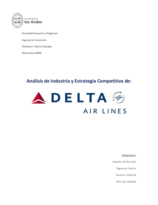 DOC) Delta Airlines Word | Estívaliz Clavijo - Academia.edu