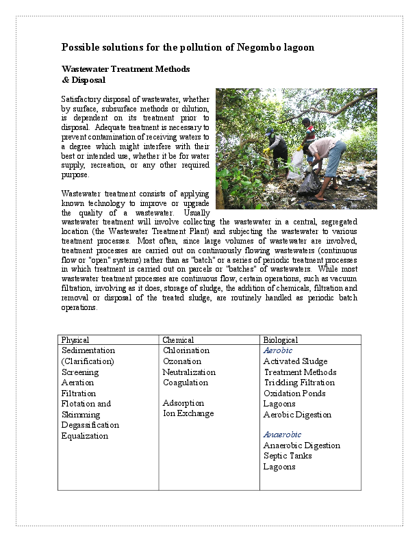 Describe a lagoon picture