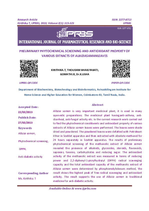 Antioxidant activity of medicinal plants thesis pdf picture