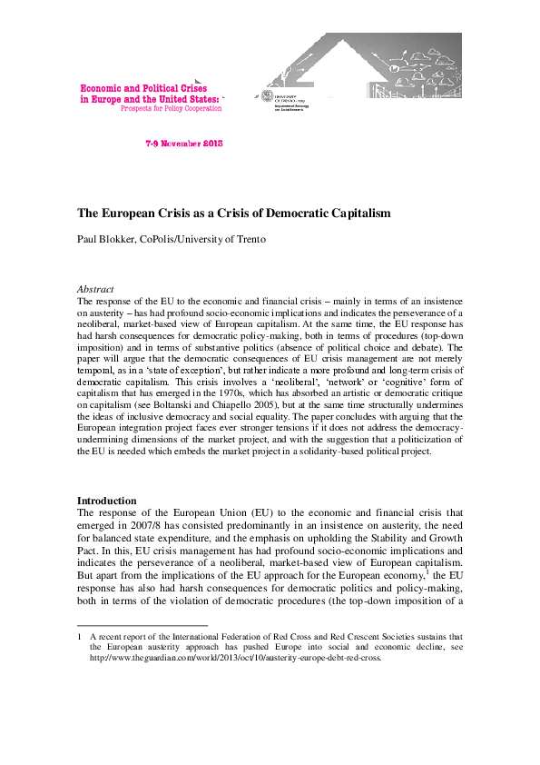 What is capitalist democracy definition picture