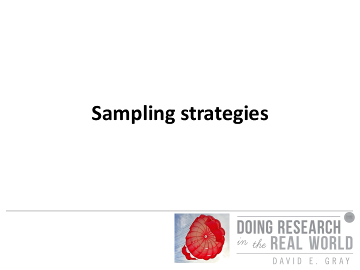 sampling in research methodology ppt paper cover thumbnail