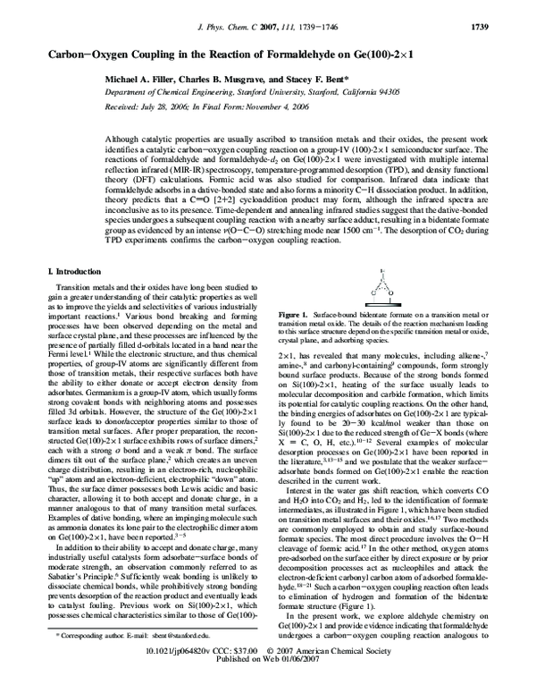 (PDF) Formaldehyde
