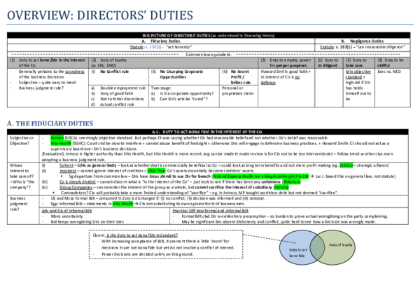 (DOC) 5. Overview of Director's Duties
