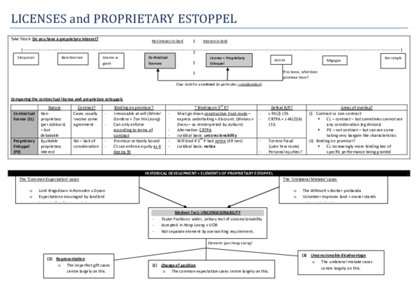 (DOC) 6. Overview - Licenses and Proprietary Estoppel