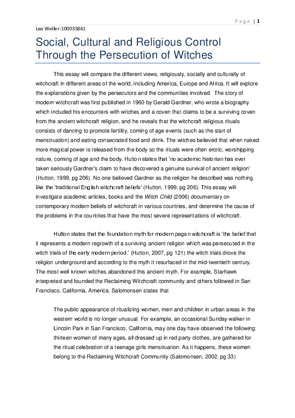 Exploring persecution essay 06 image