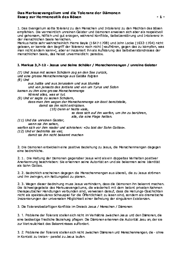 Essay zu toleranz 06 image
