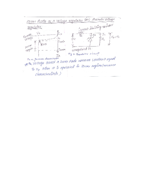 (PDF) Zener Diode applications sujith m Academia.edu