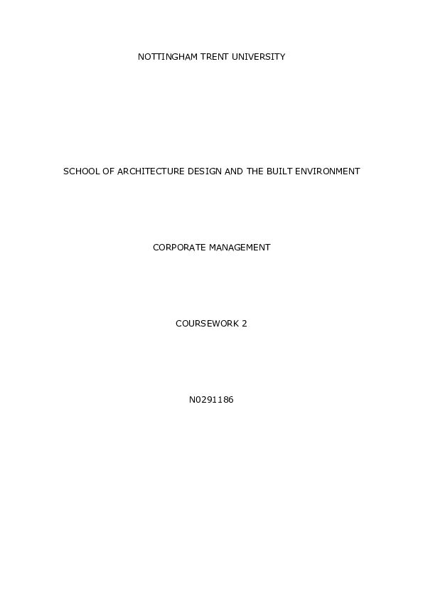(DOC) Corporate management