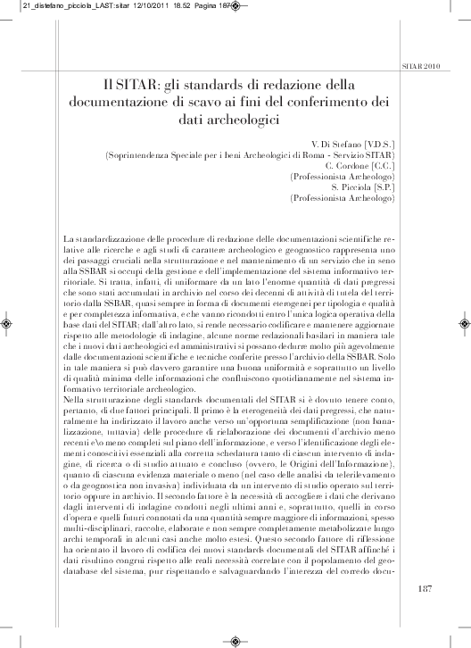 (PDF) Valentina Di Stefano_"Gli standards di redazione della