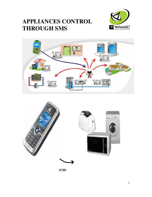 (PDF) APPLIANCES CONTROL THROUGH SMS