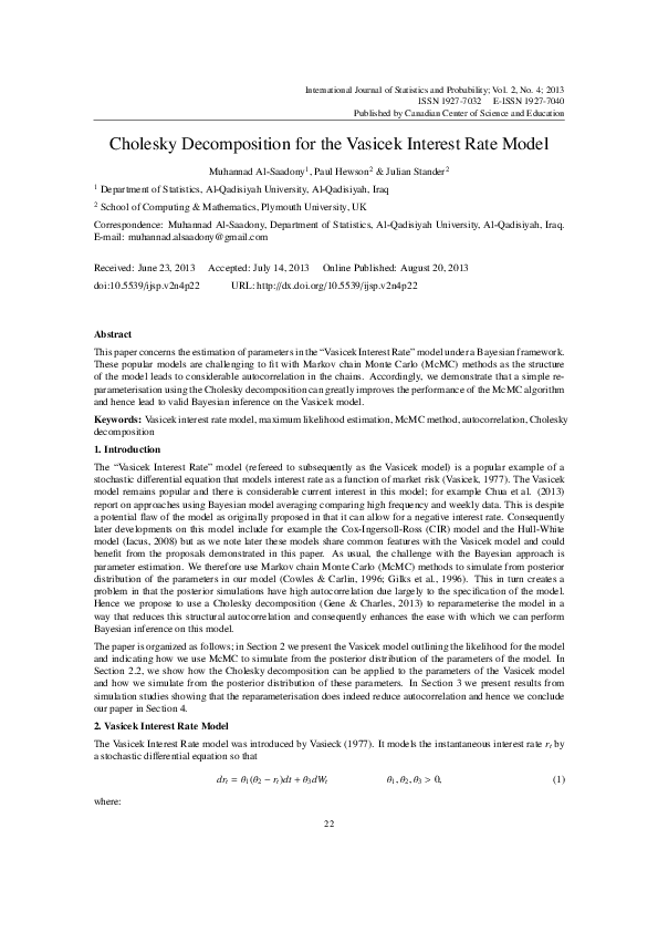 Cholesky decomposition calculator image