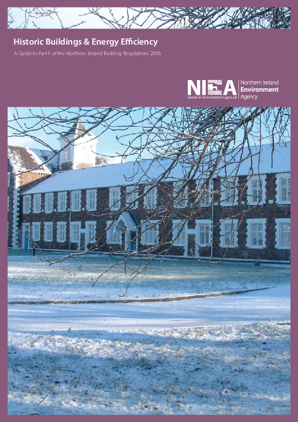 (PDF) Historic Buildings & Energy Efficiency